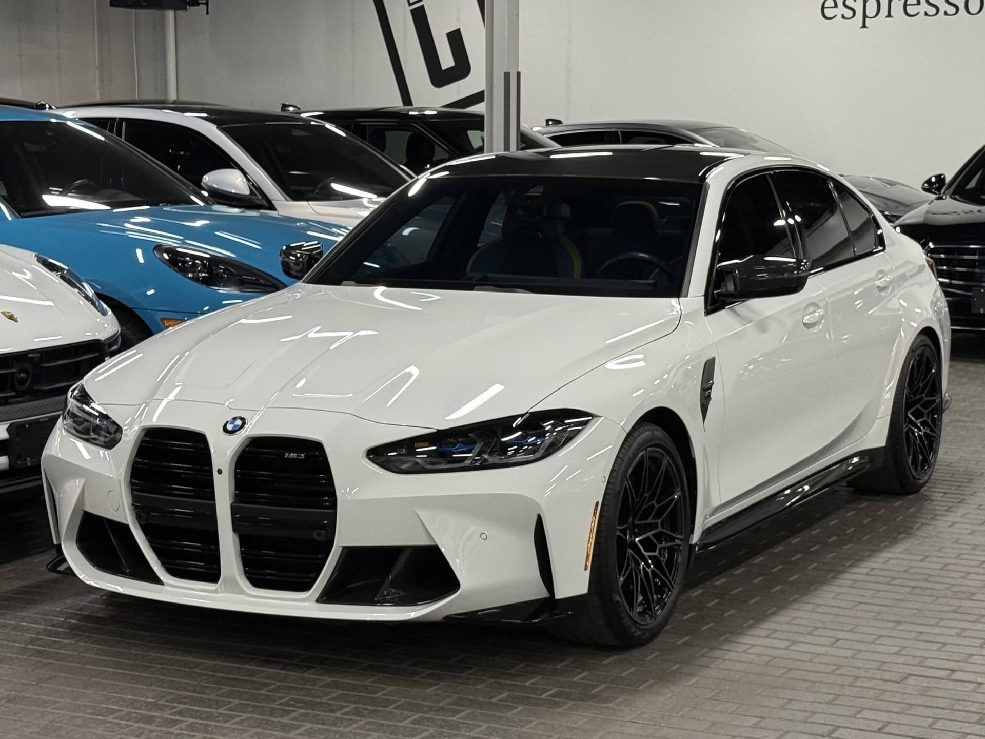 2023 BMW M3 MANUAL | CARBON EXTERIOR | FULL EXTENDED LEATHER