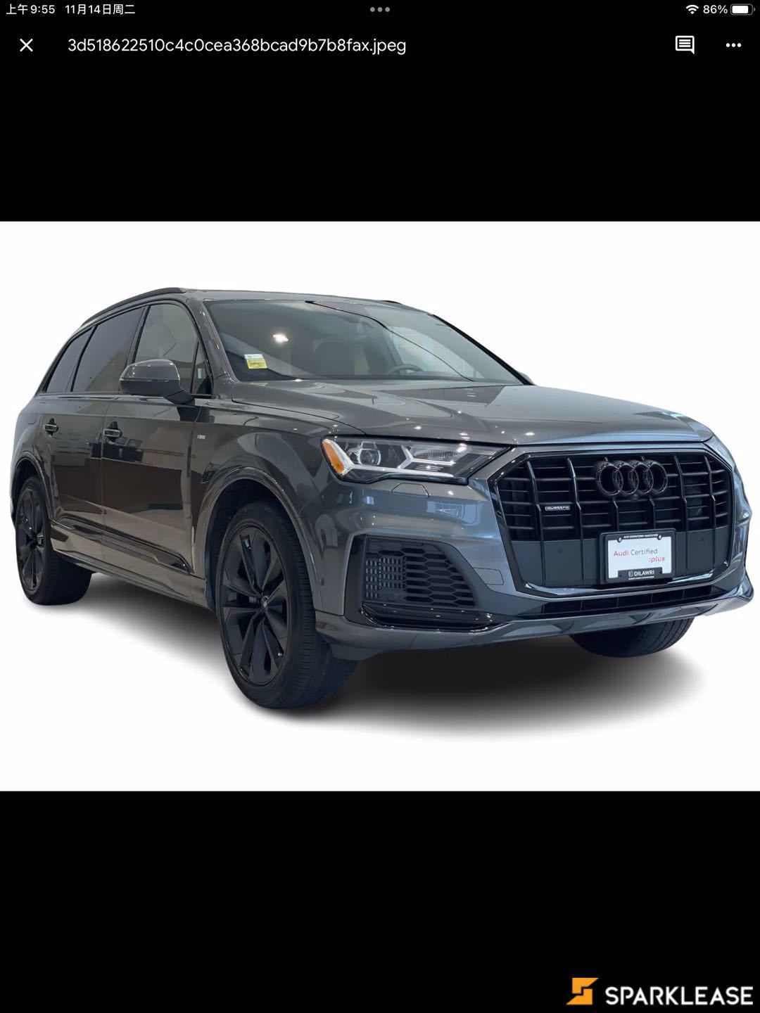 2022 Audi Q7 Progressiv 55 TFSI quattro