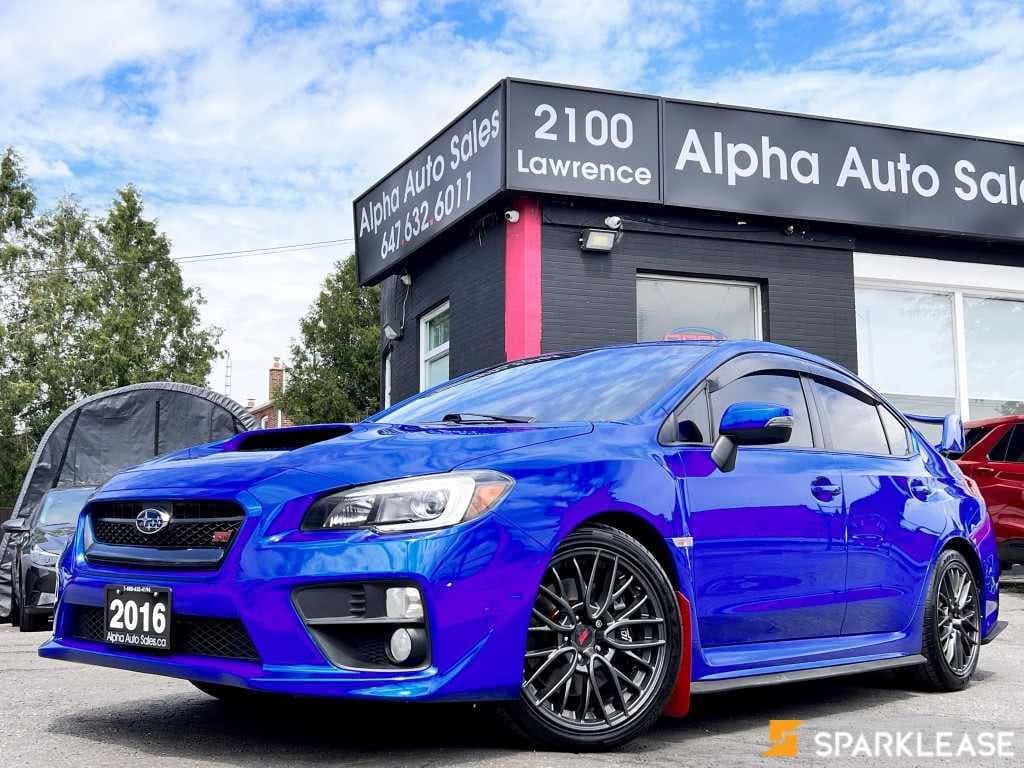 2016 Subaru WRX 4dr Sdn STI Man