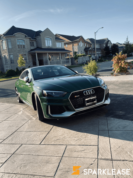 2019 Audi RS5 sportback绿色