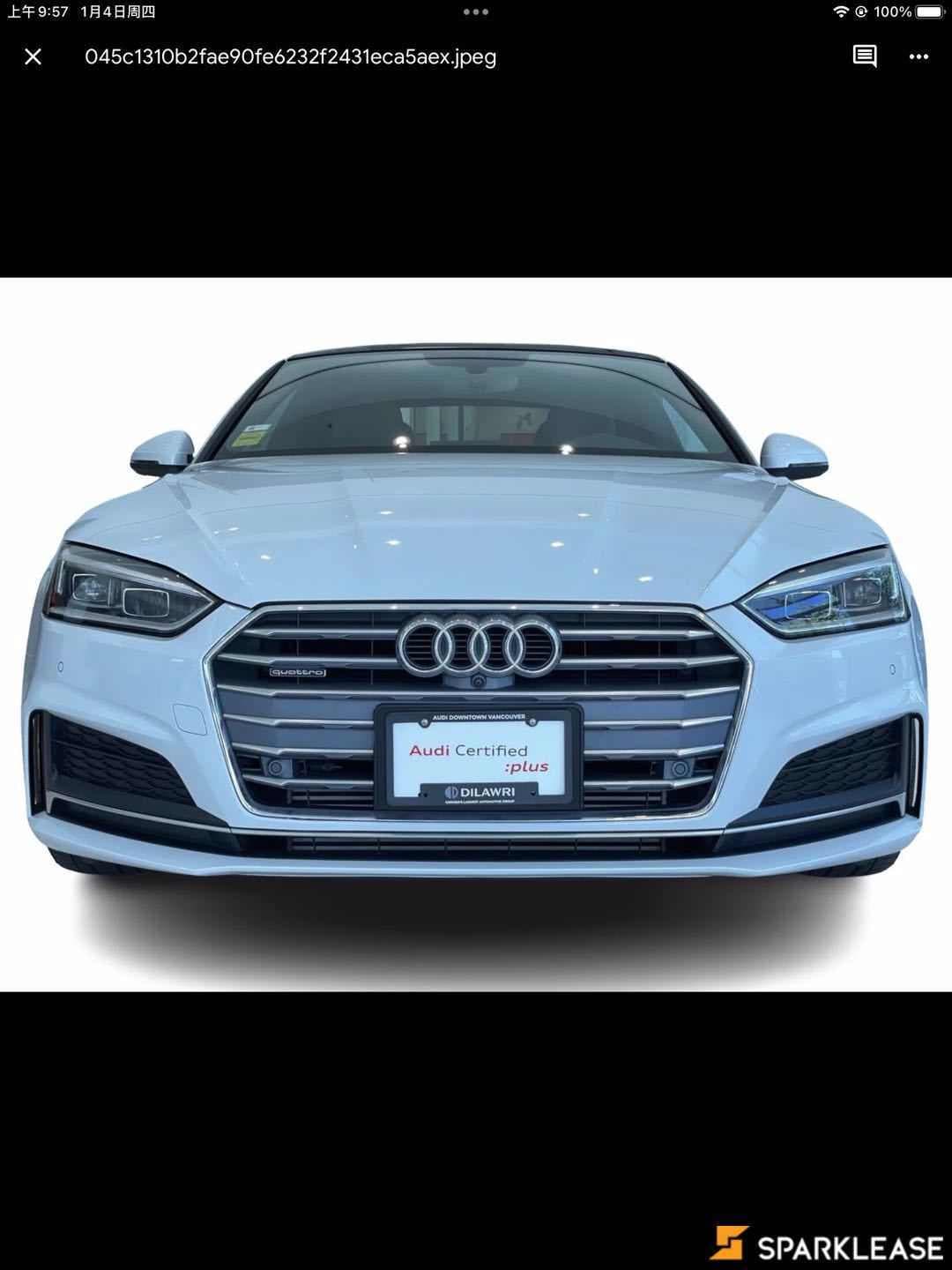 2019 Audi  A5 Coupe  Technik 45 TFSI quattro 