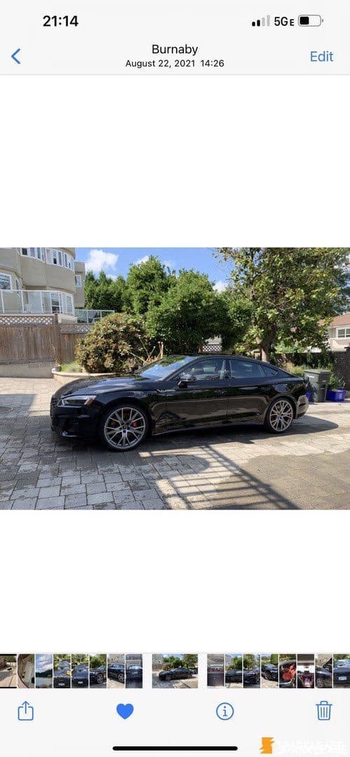 2021 Audi S5 Sportback Progressiv 3.0 TFSI quattro