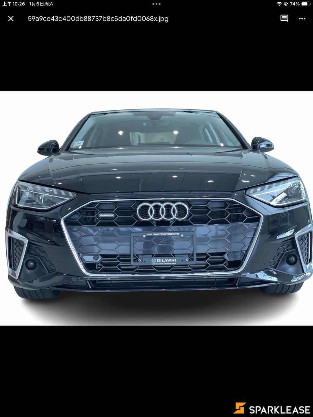 2023 Audi A4 Sedan Progressiv 45 TFSI quattro
