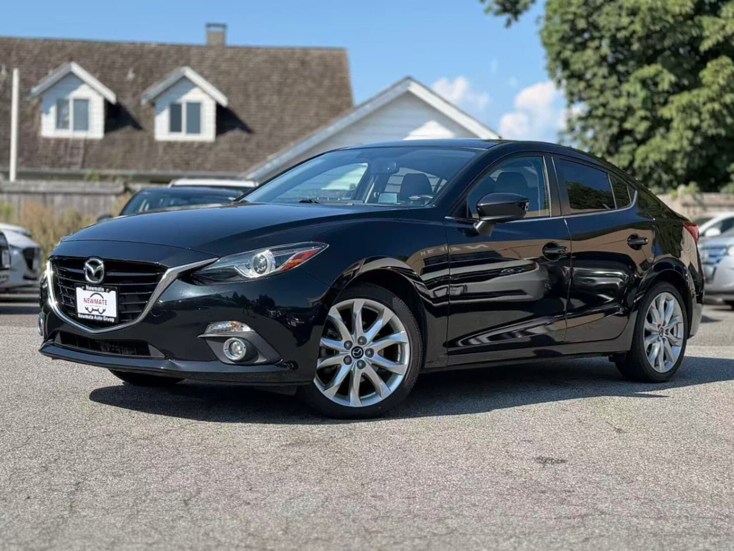 2015 Mazda Mazda3 GT. LOCAL BC VEHICLE. ONE OWNER. LOW KILOMETRES. TOP TRIM FULLY OPTIONED.