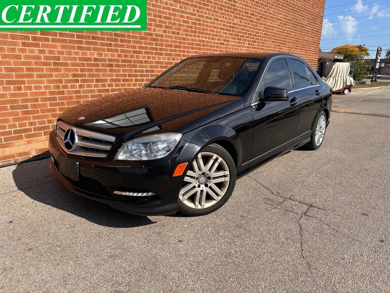 2011 Mercedes-Benz C-Class 4dr Sdn C 250 4MATIC , Certified, Warranty