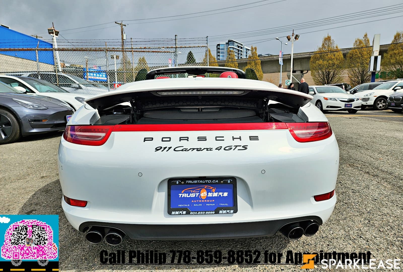 2015 Porsche 911 4 GTS 開盤版