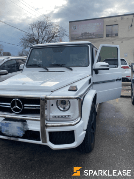 2018 Benz G63 白红