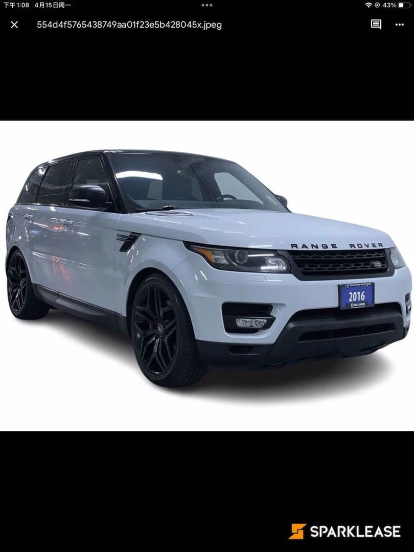 2016 Land Rover Range Rover Sport 4WD 4d...