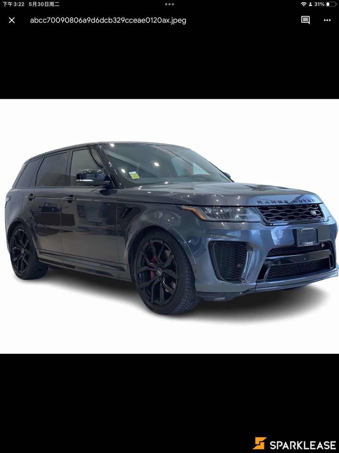 2020 Land Rover  Range Rover Sport  V8 S...
