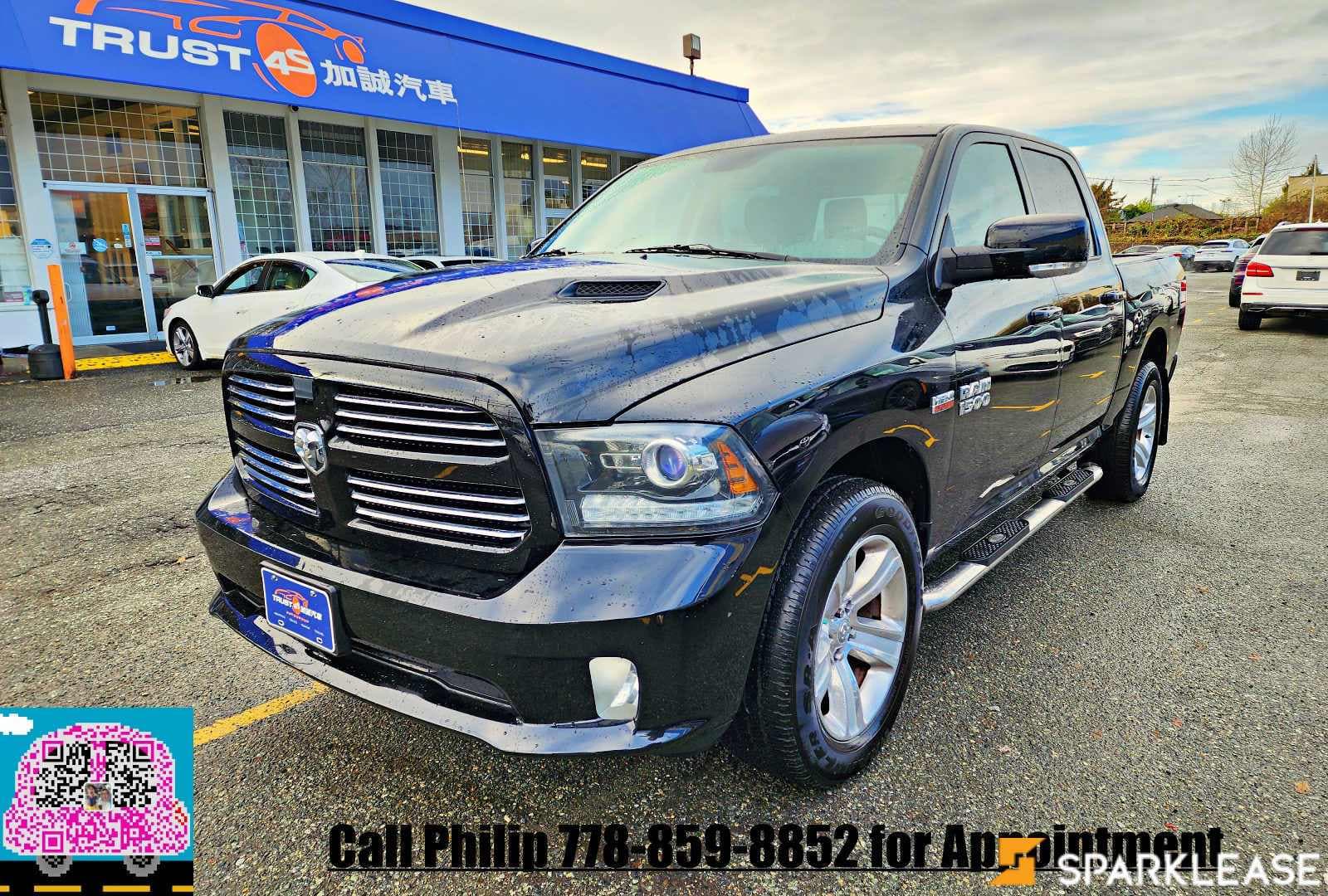 2014 Ram 1500 4WD Crew Cab 140.5" Sport