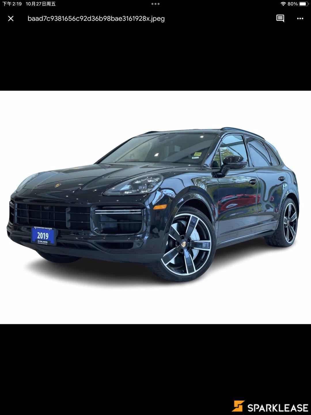 2019 Porsche Cayenne Turbo AWD