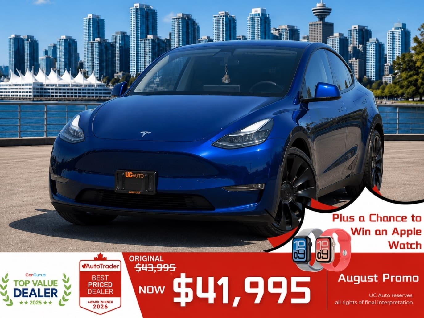 2021 Tesla Model Y Performance AWD/ NO ACCIDENT/ BC LOCAL