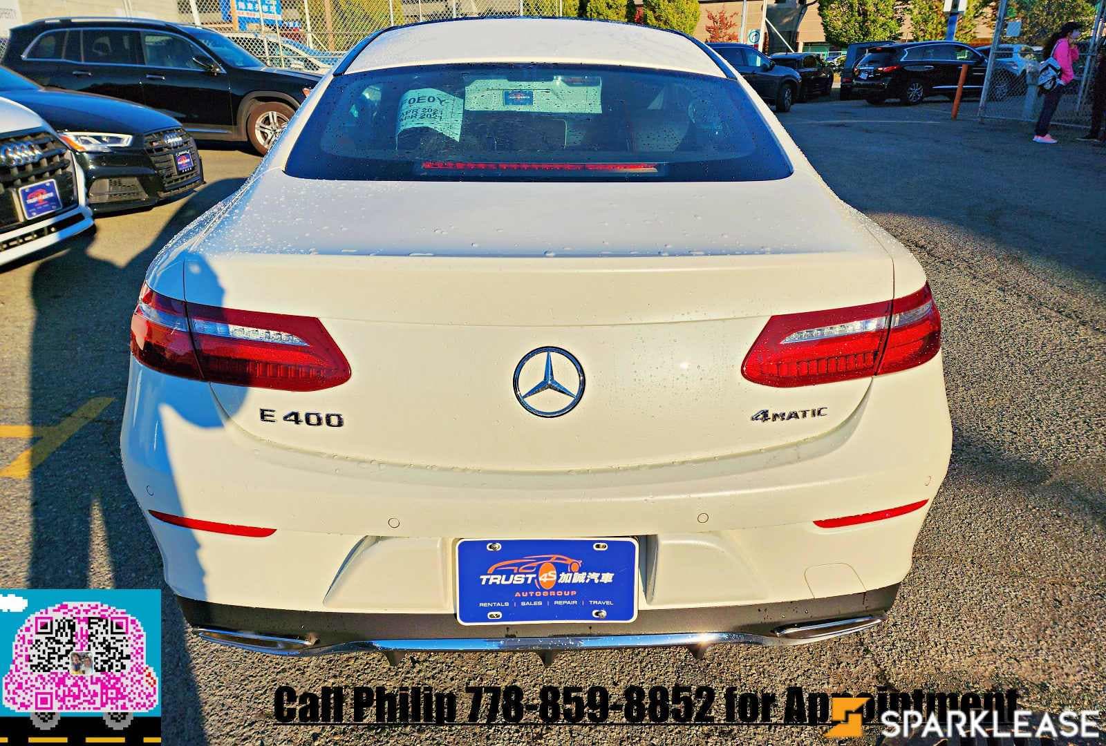 2018 Mercedes-Benz E-Class E 400 4MATIC Coupe