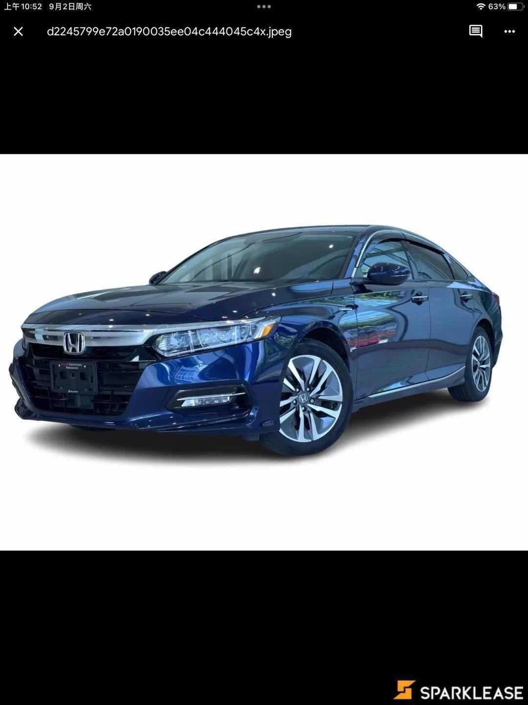 2020 Honda Accord Hybrid Touring CVT