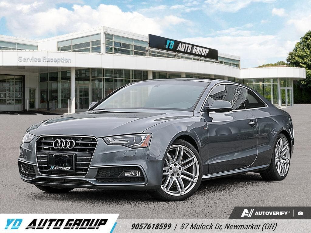 2016 Audi A5 2dr Cpe | Progressiv plus|S-line|Clean Carfax