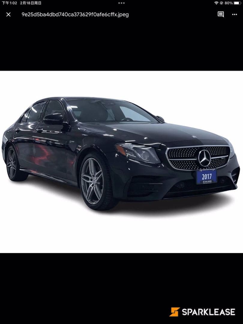 2017 Mercedes-Benz E-Class 4dr Sdn AMG E 43 4MATIC
