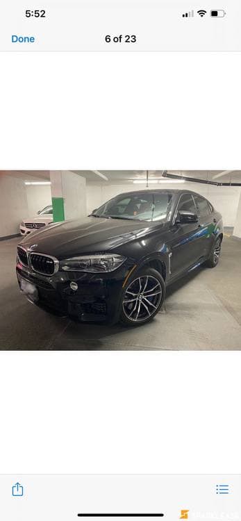 2016 BMW X6 M