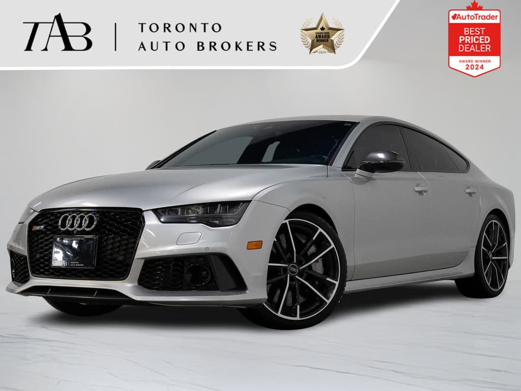 2017 Audi RS 7 4.0T performance