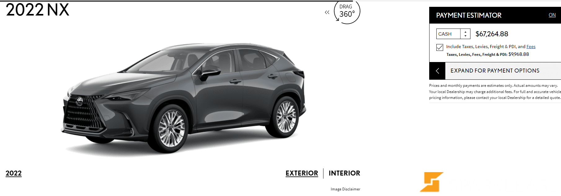2022 Lexus  NX350h LUXURY 混动 