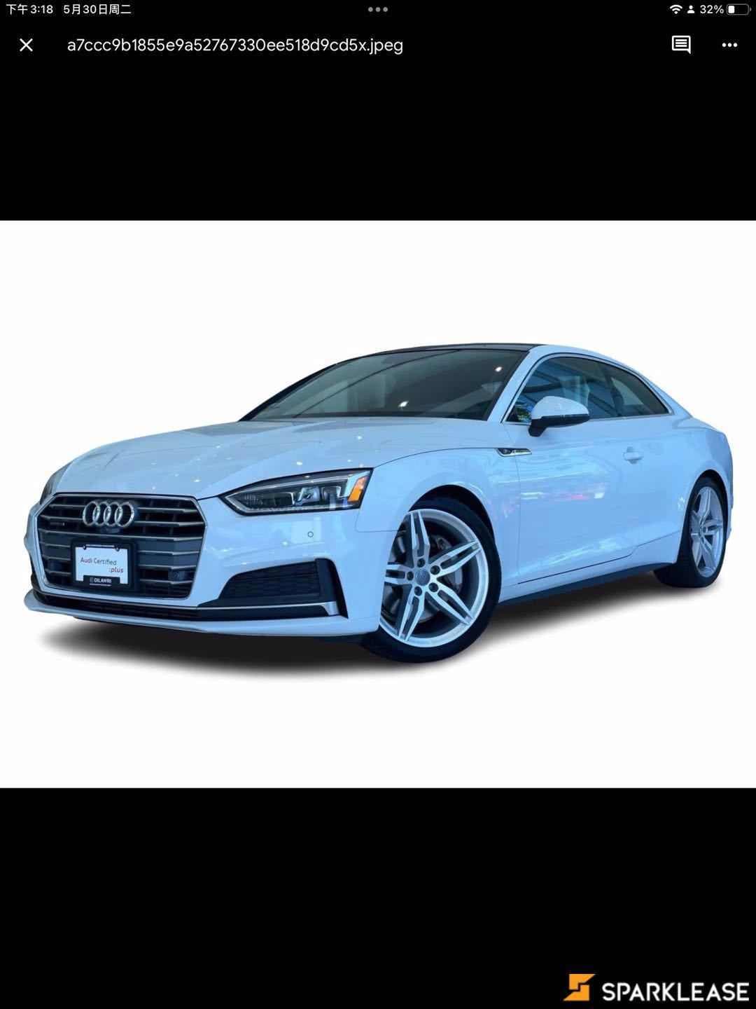 2019 Audi  A5 Coupe  Progressiv 45 TFSI quattro 