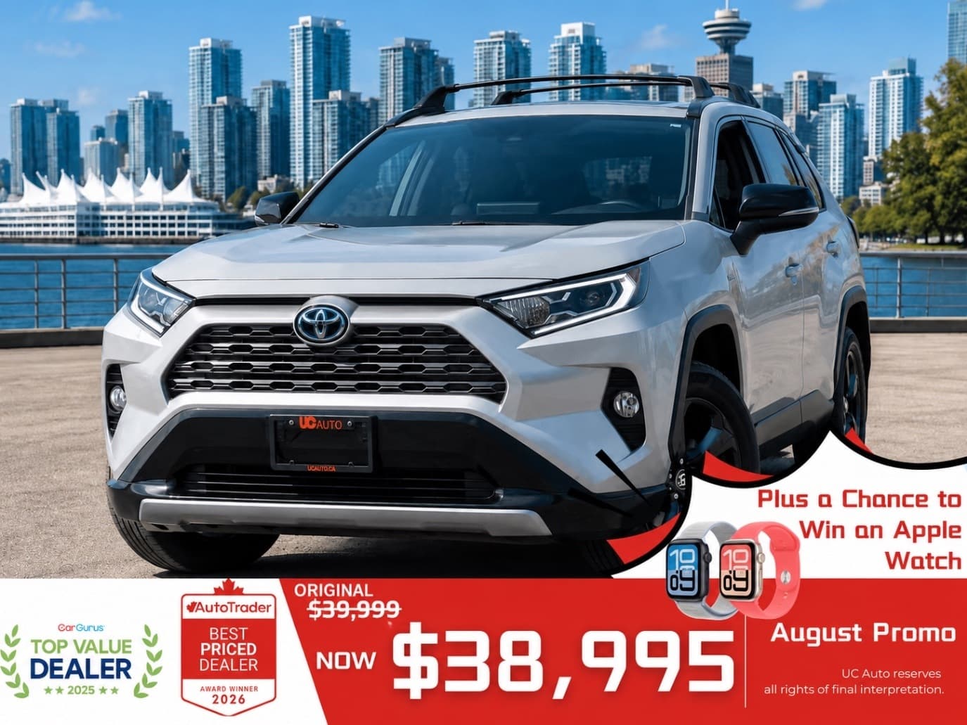 2019 Toyota RAV4 AWD Hybrid XSE/ NO ACCIDENT/ BC LOCAL