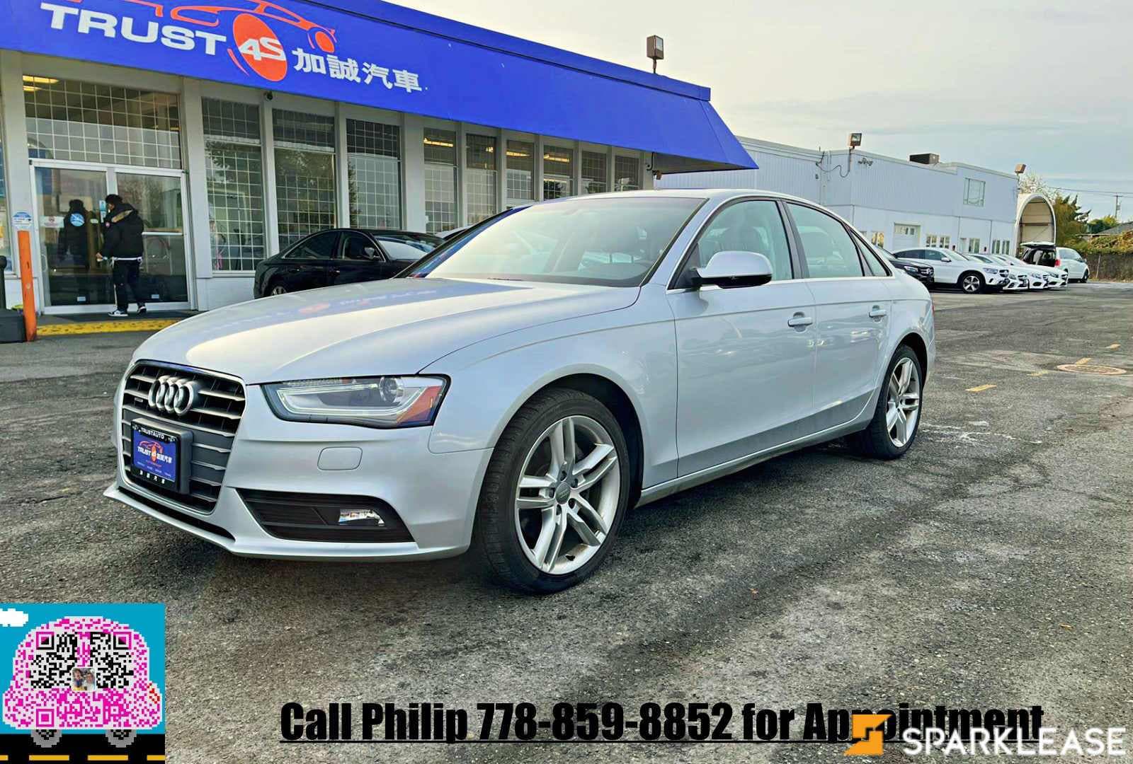 2013 Audi  A4  4dr Sdn Auto Premium Plus quattro 