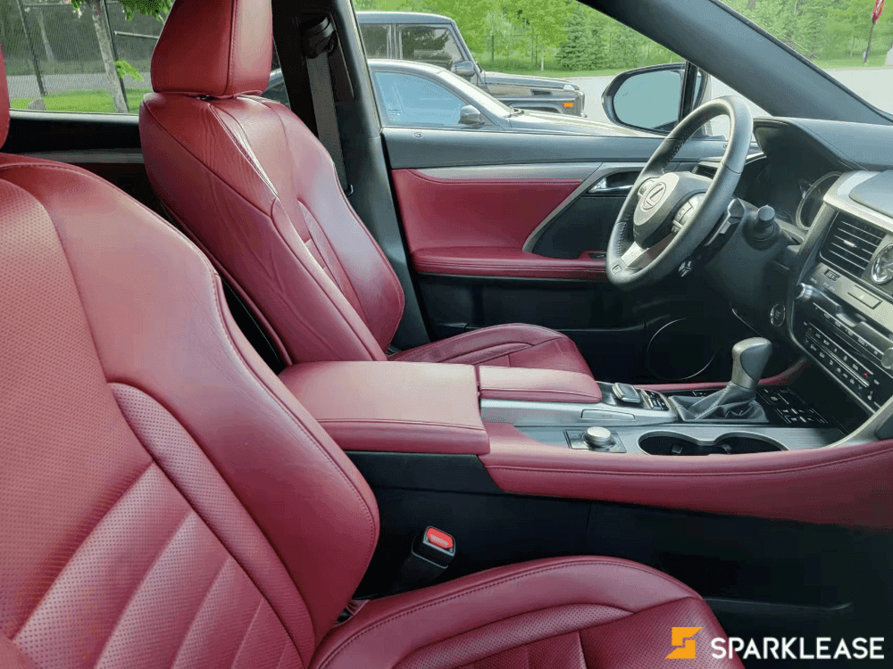 2019 Lexus RX 350 F-Sport 3 顶配   （外银内红）