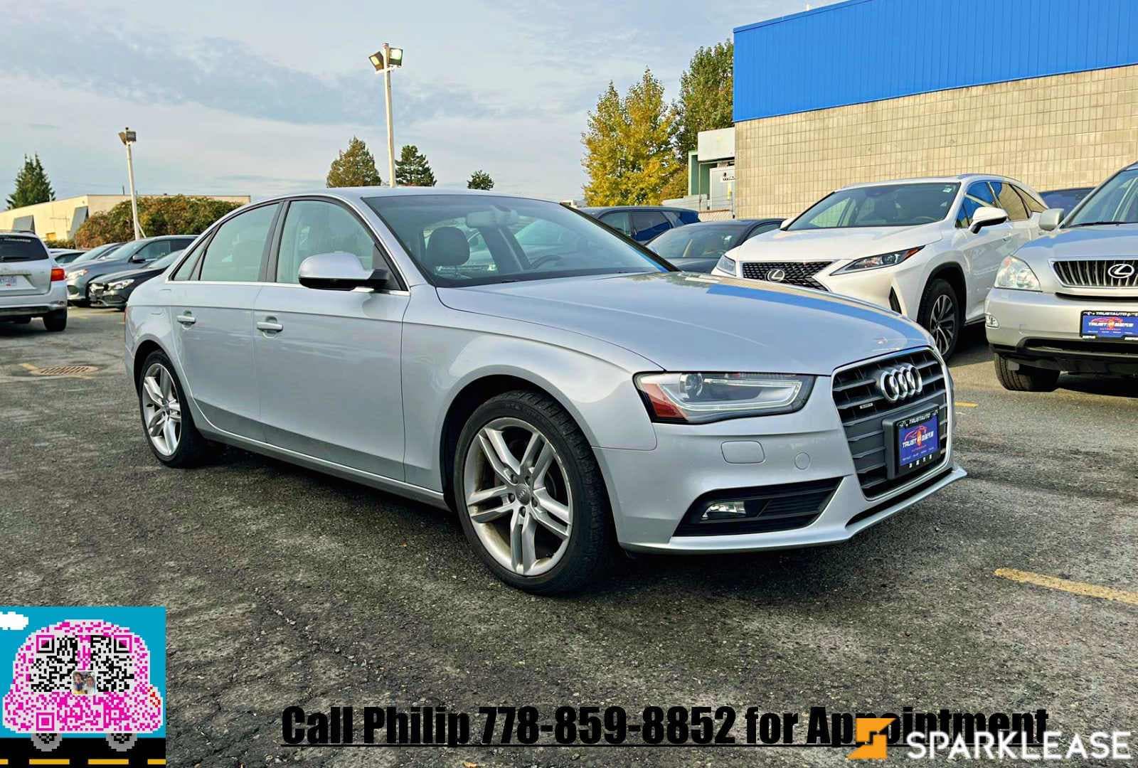 2013 Audi  A4  4dr Sdn Auto Premium Plus quattro 