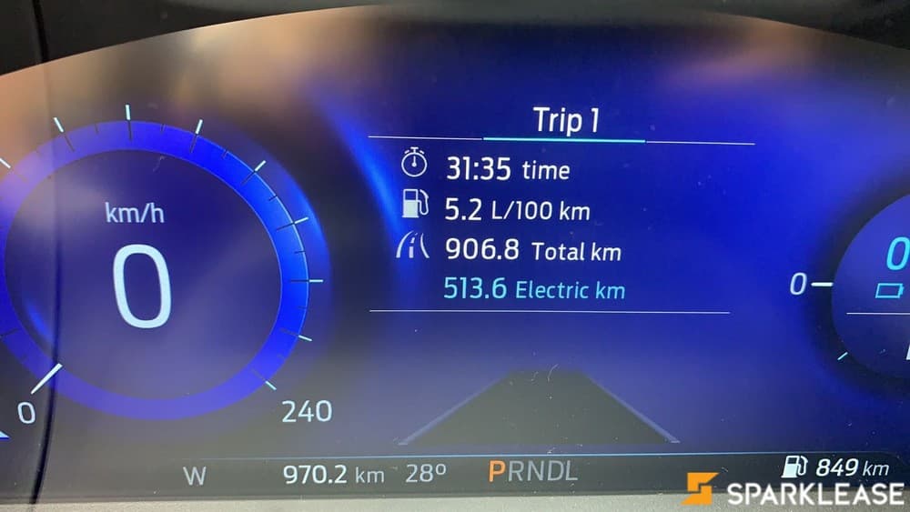 2020 Ford Escape hybrid Titanium AWD 2.0L 
