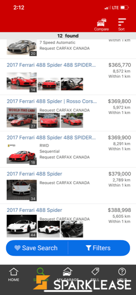 2017 Ferrari 488 Spider 2年原厂保修