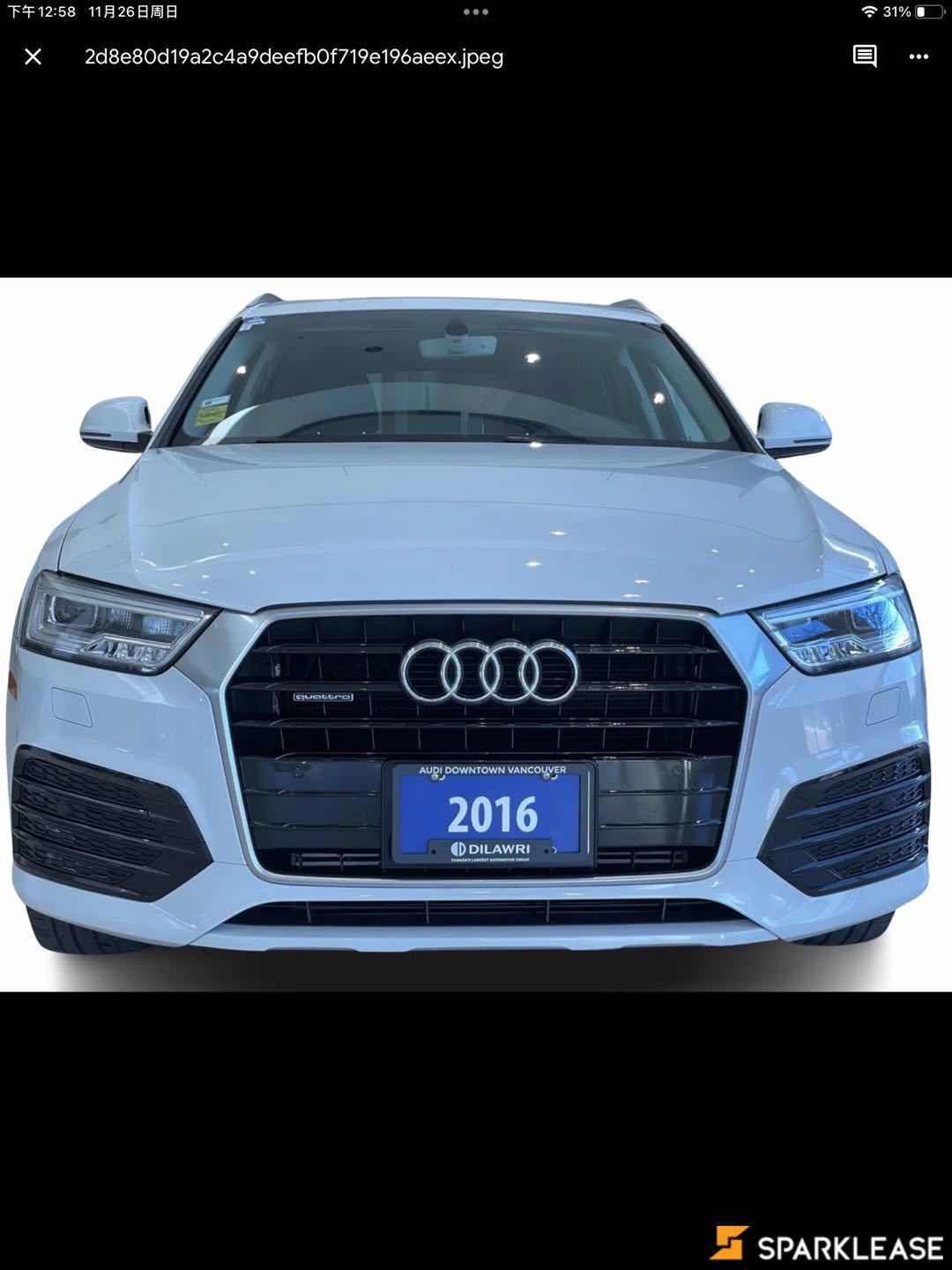 2016 Audi Q3 quattro 4dr 2.0T Technik