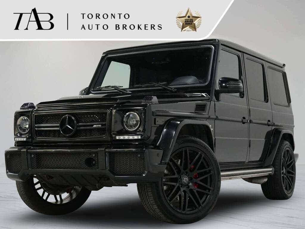 2016 Mercedes-Benz AMG G 63 63   AMG   SUNROOF   BRABUS RIMS   22 IN