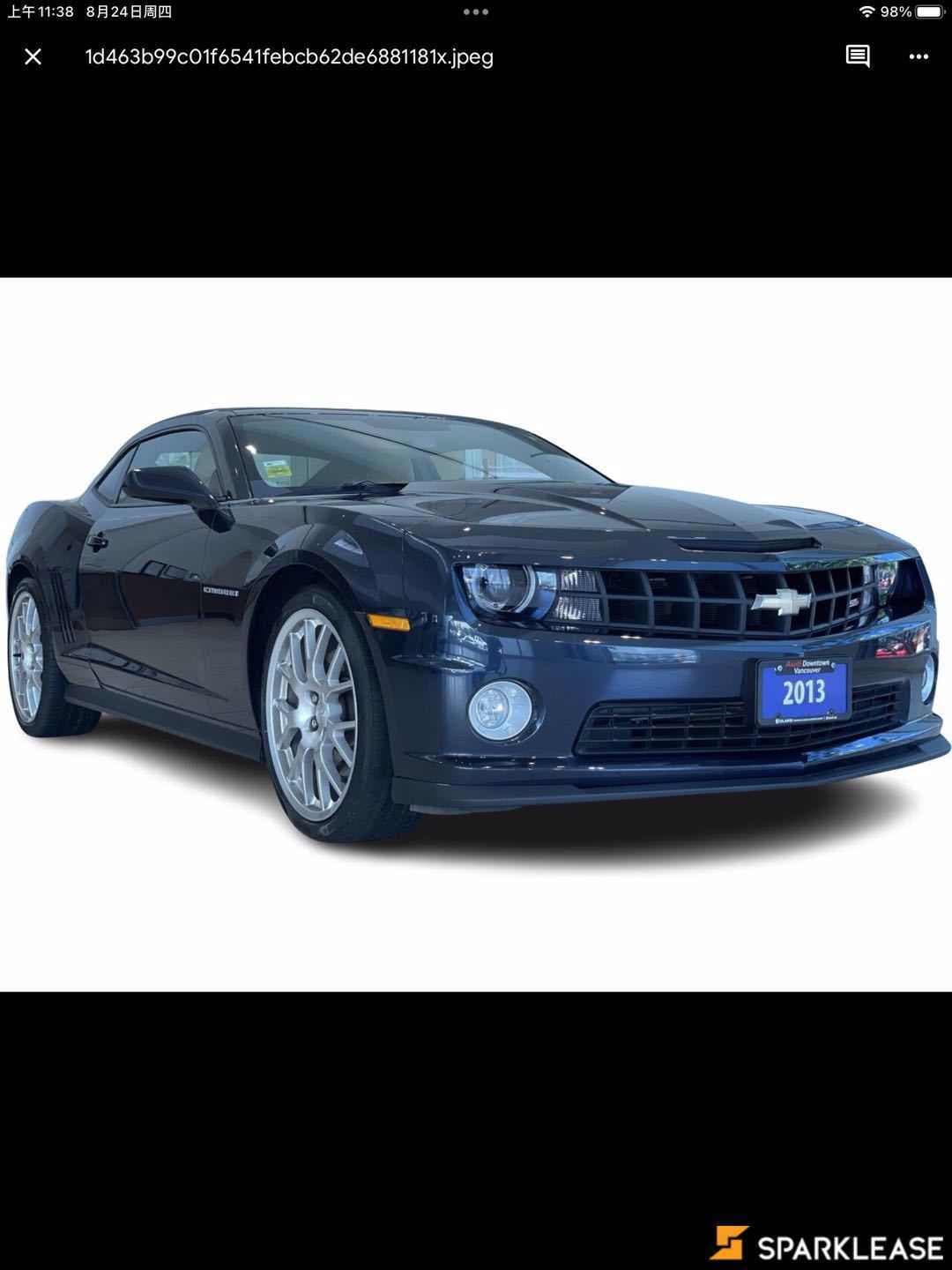 2013 Chevrolet Camaro 2dr Cpe 2SS