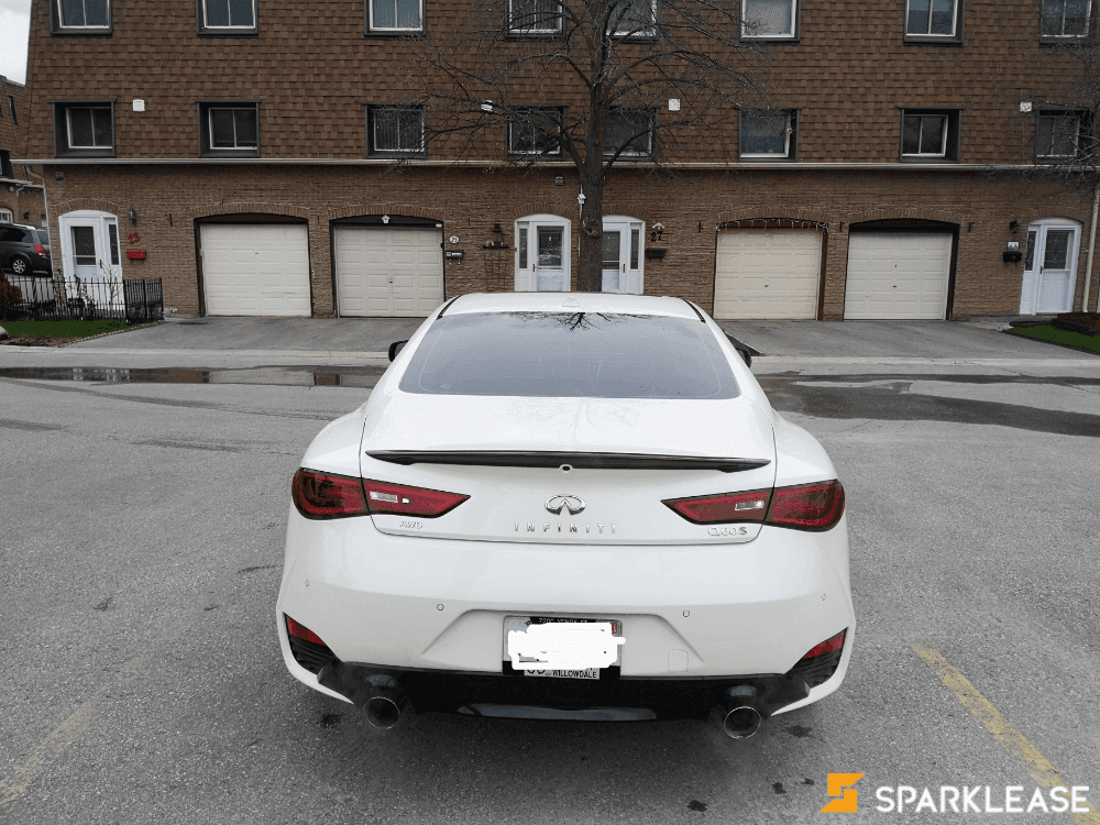 Infiniti 2019 Q60 red sports I-line 400HP