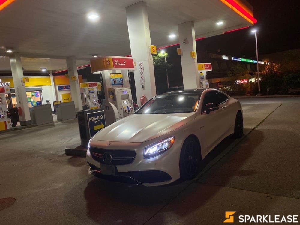 2017 M-Benz S63 coupe 稀有珍珠白