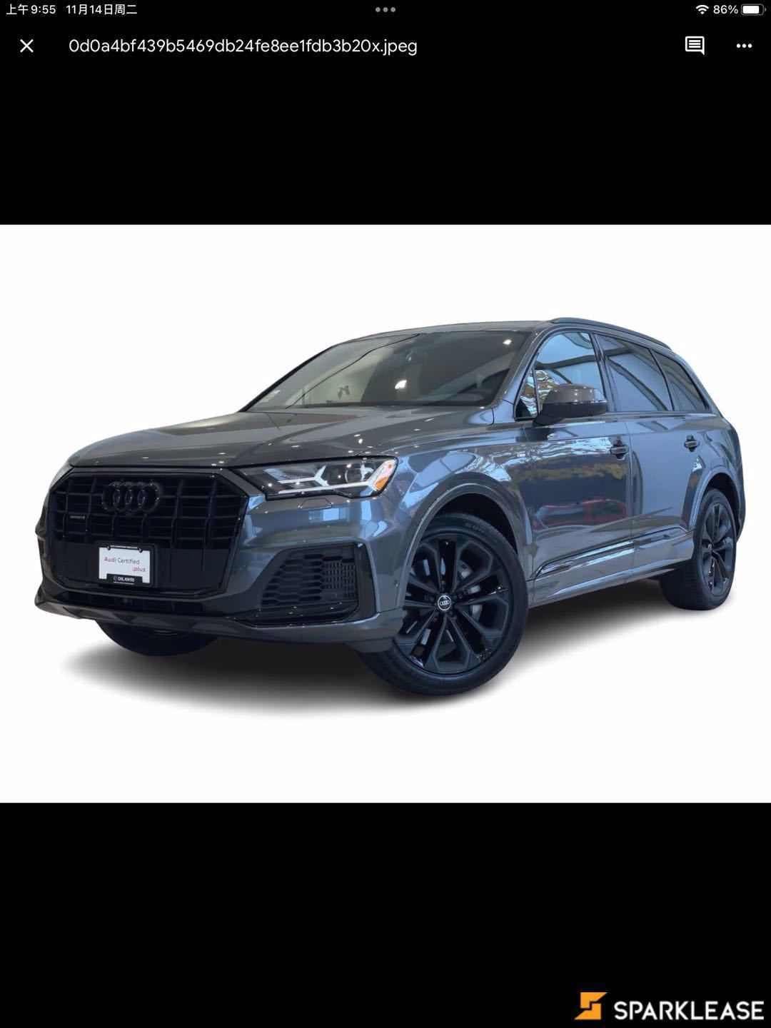 2022 Audi Q7 Progressiv 55 TFSI quattro