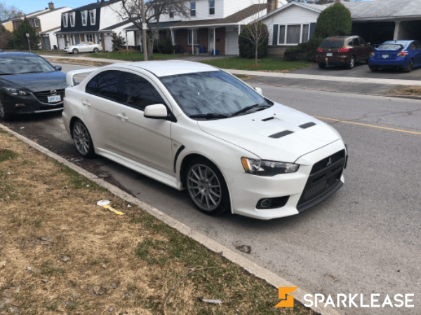 2013 Mitsubishi evolution gsr handling package