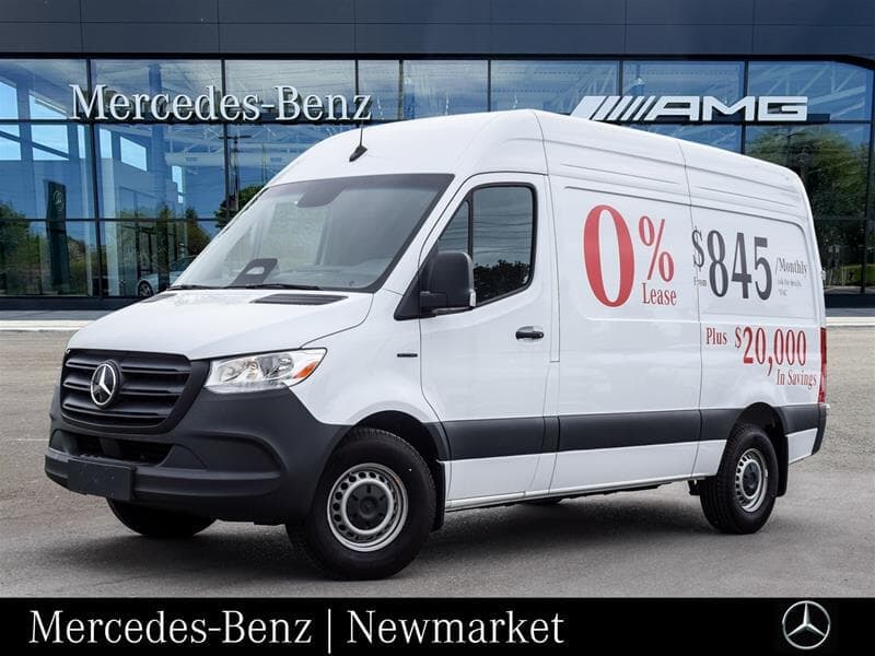 2025 Mercedes-Benz eSprinter Cargo Van 144" Wheelbase Standard Roof, High Output Motor, 2500