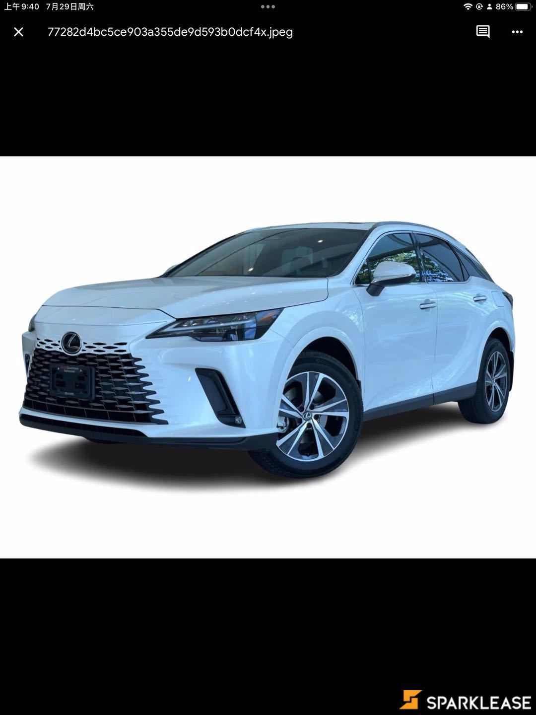 2023 Lexus RX RX 350h Auto
