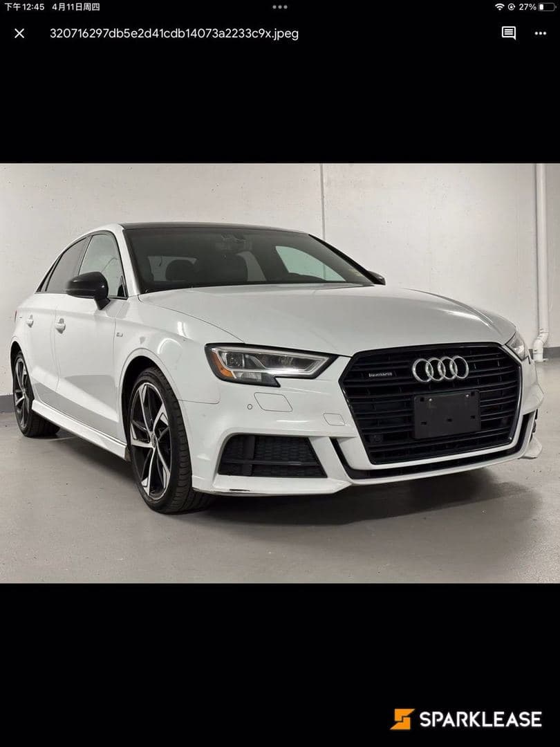 2019 Audi A3 Sedan Technik 45 TFSI quattro