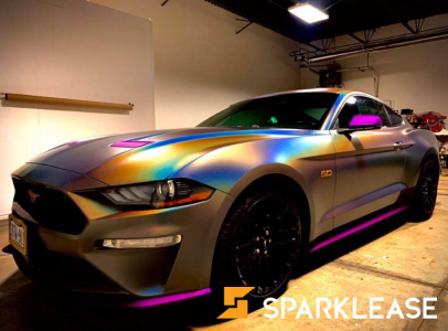 2019 Ford Mustang GT prem 全车3m gloss变色膜