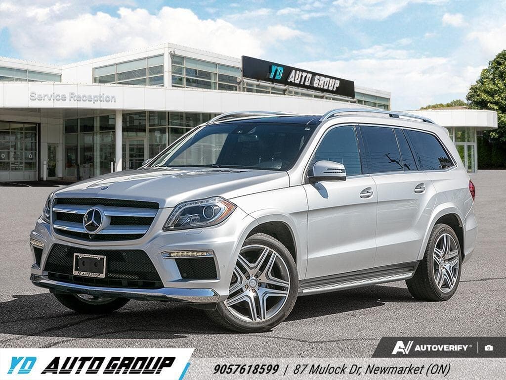 2015 Mercedes-Benz GL-Class 4MATIC |7 Passenger｜ Clean Carfax! |1Owner| AMG Pkg