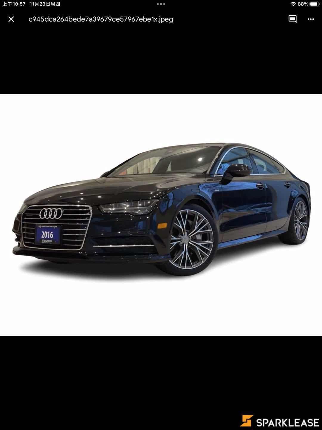 2016 Audi A7 4dr HB quattro 3.0T Progressiv