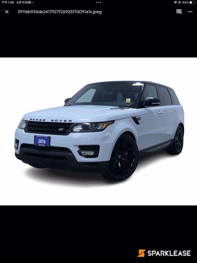2016 Land Rover Range Rover Sport 4WD 4d...