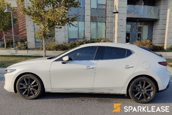 2020 Mazda3 GT 顶配外白内红
