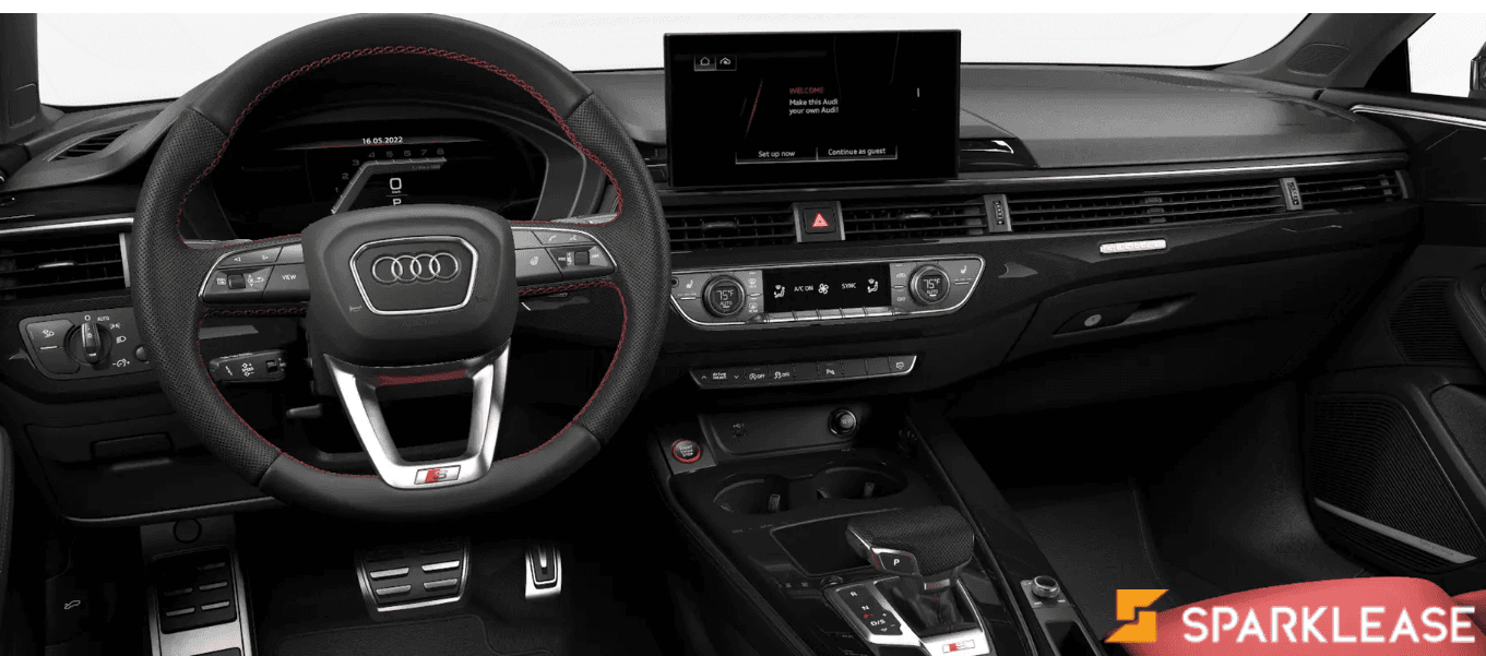 2022 Audi  S5两门 外白内红 八月底到店