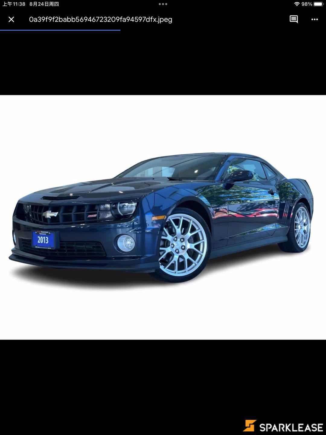 2013 Chevrolet Camaro 2dr Cpe 2SS
