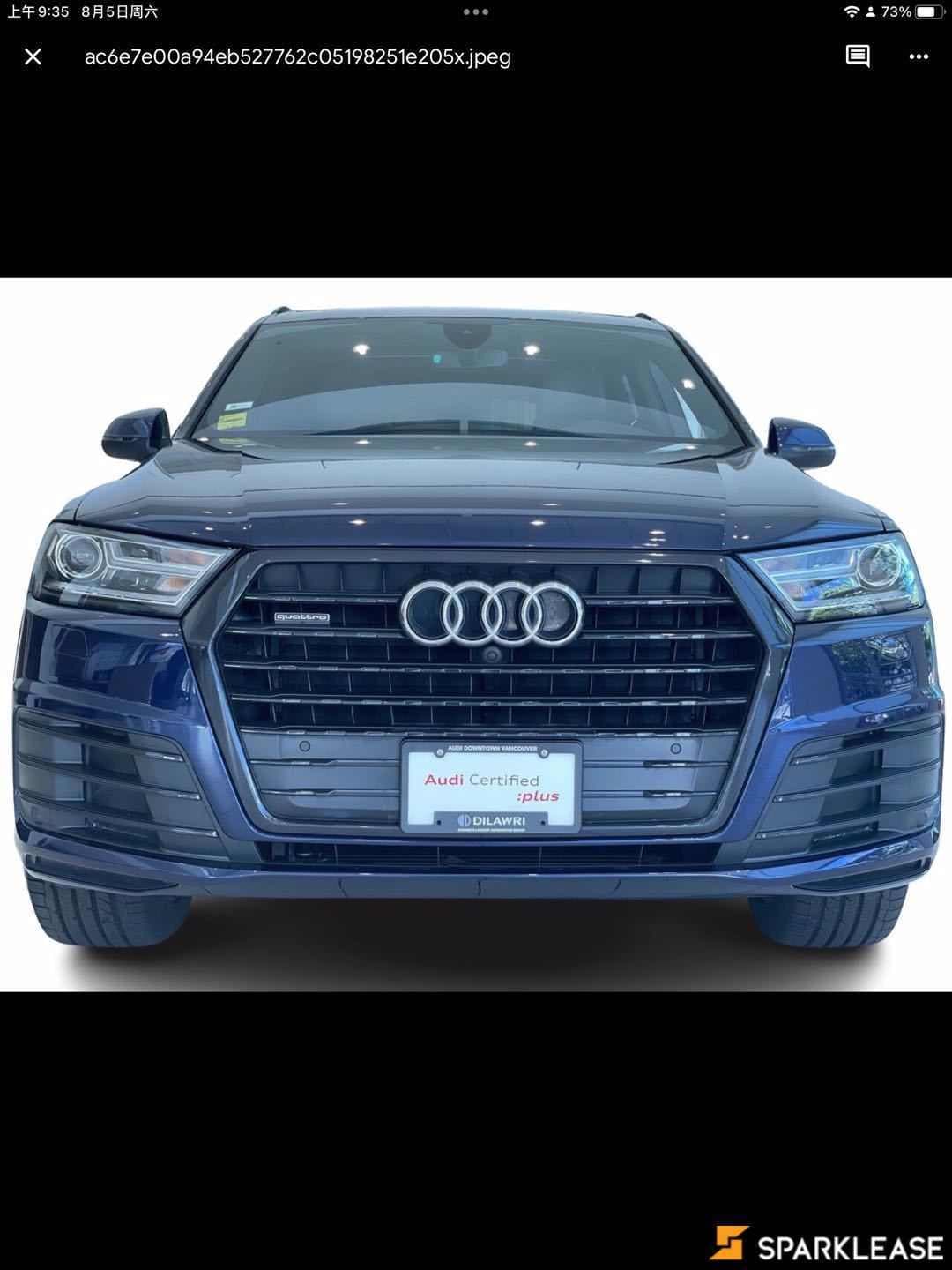 2019 Audi Q7 Progressiv 55 TFSI quattro