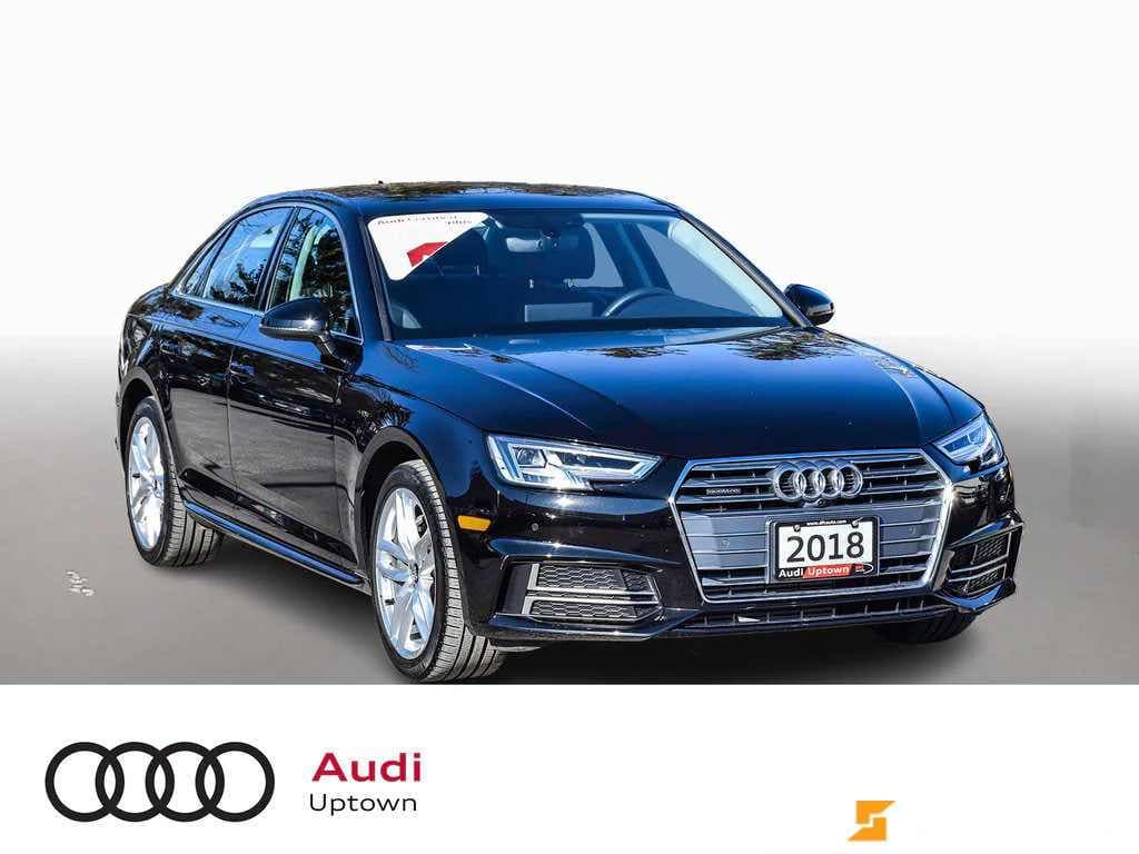 2018 Audi A4 Sedan 2.0 TFSI quattro Tech...