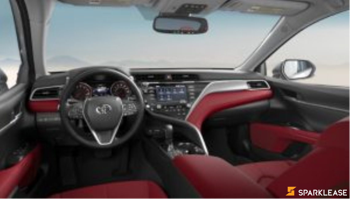 2019 Toyota Camry Red Interior 